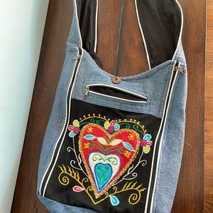 Bohemian looking tote bag